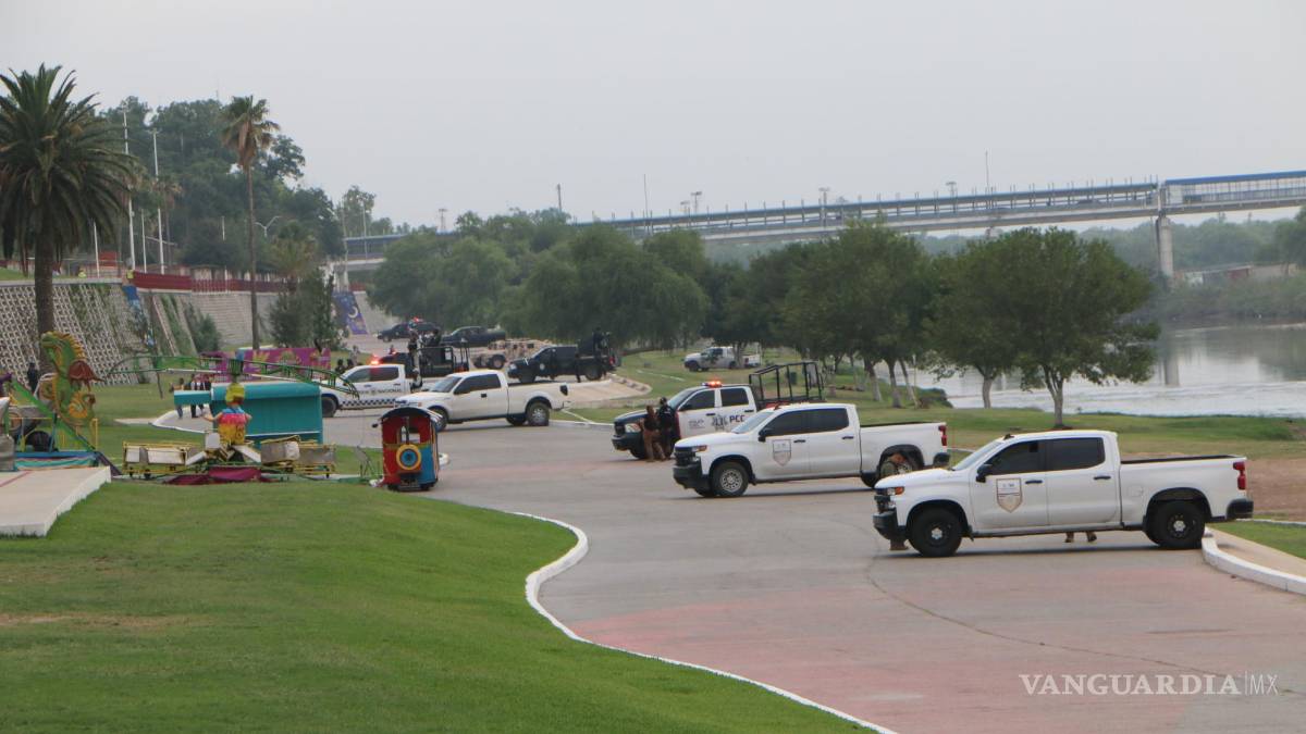 Arranca megaoperativo en Piedras Negras para contener a grupos de migrantes
