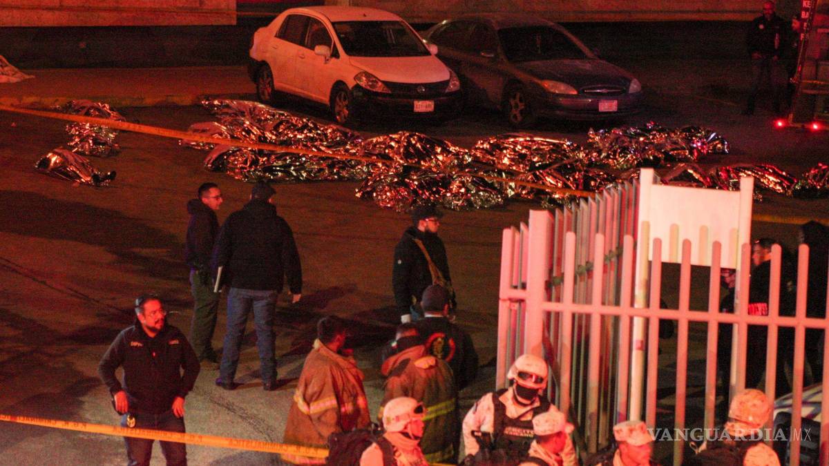 Así fue el incendio en Instituto Nacional de Migración en Ciudad Juárez en el que fallecieron 40 migrantes (fotos)