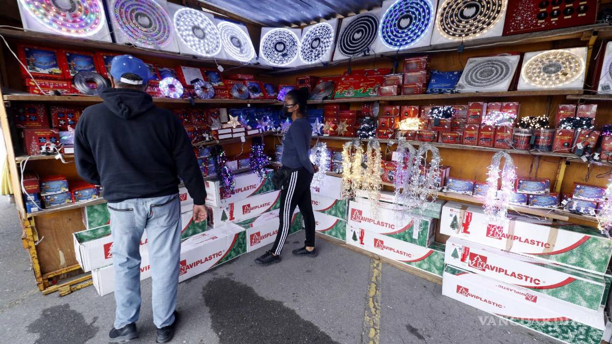 “Triste” Nochebuena en Saltillo; adornos navideños se encarecen hasta 70%
