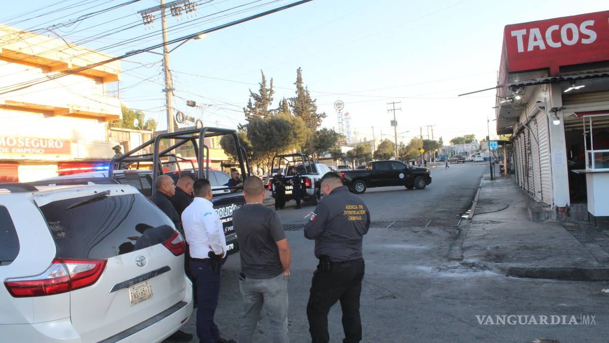Catean taquería en Saltillo tras homicidio; tres empleados fueron detenidos