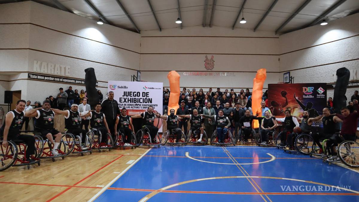 Transformers Saltillo recibe a iidea A.C en juego de básquetbol adaptado