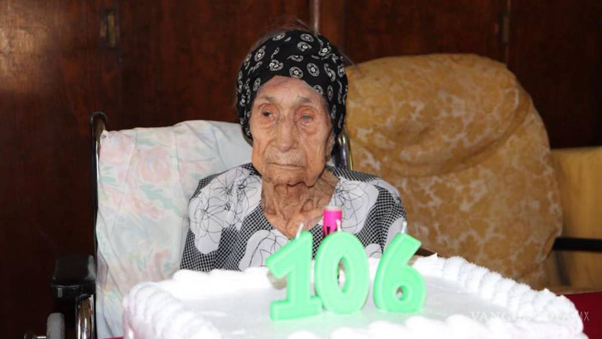 Celebra 106 años la abuela más longeva de Nueva Rosita y quizá de Coahuila