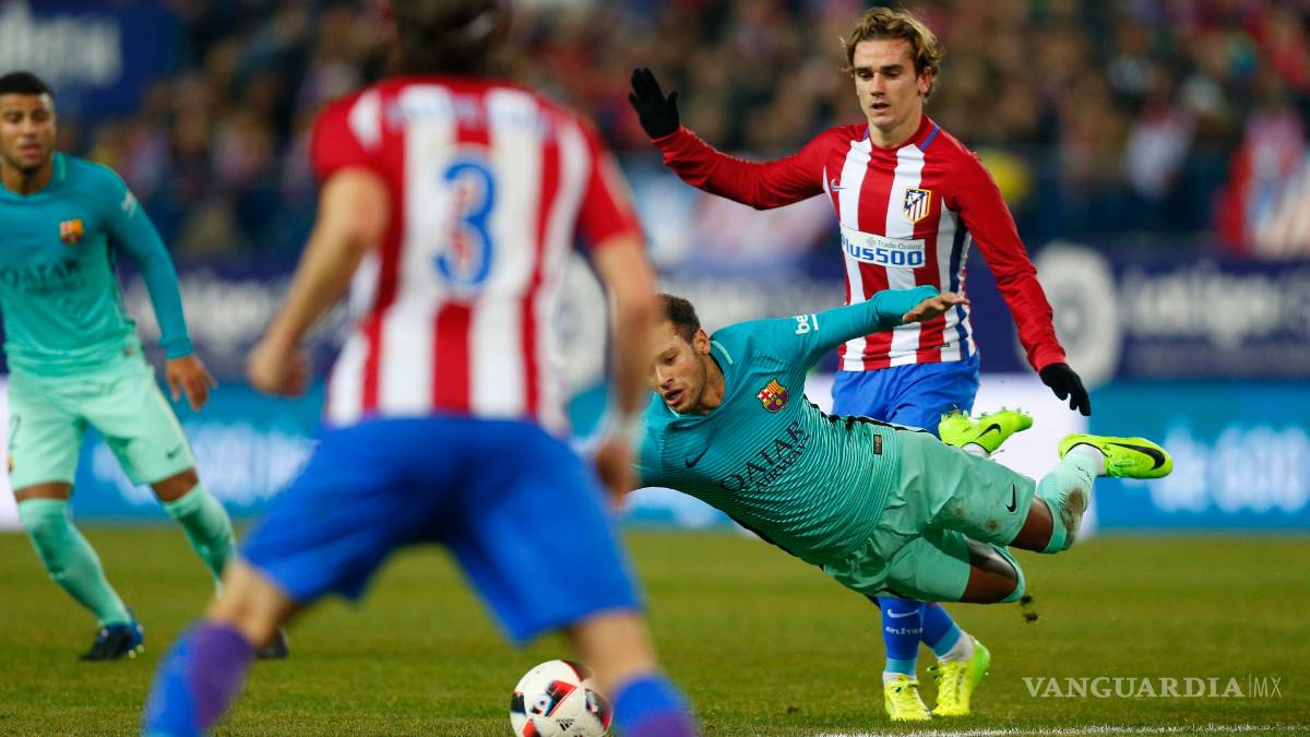 Barcelona aventaja al Atleti 1-2 en la ida de la semifinal de la Copa del Rey