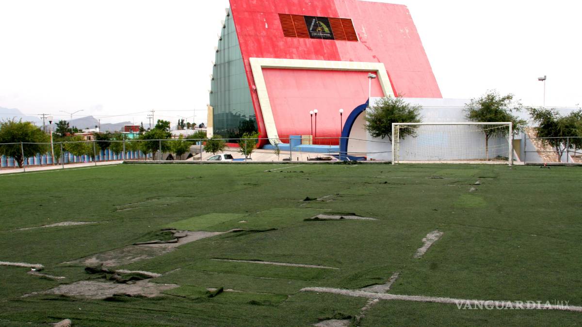 Se gotea Biblioparque Sur de Saltillo