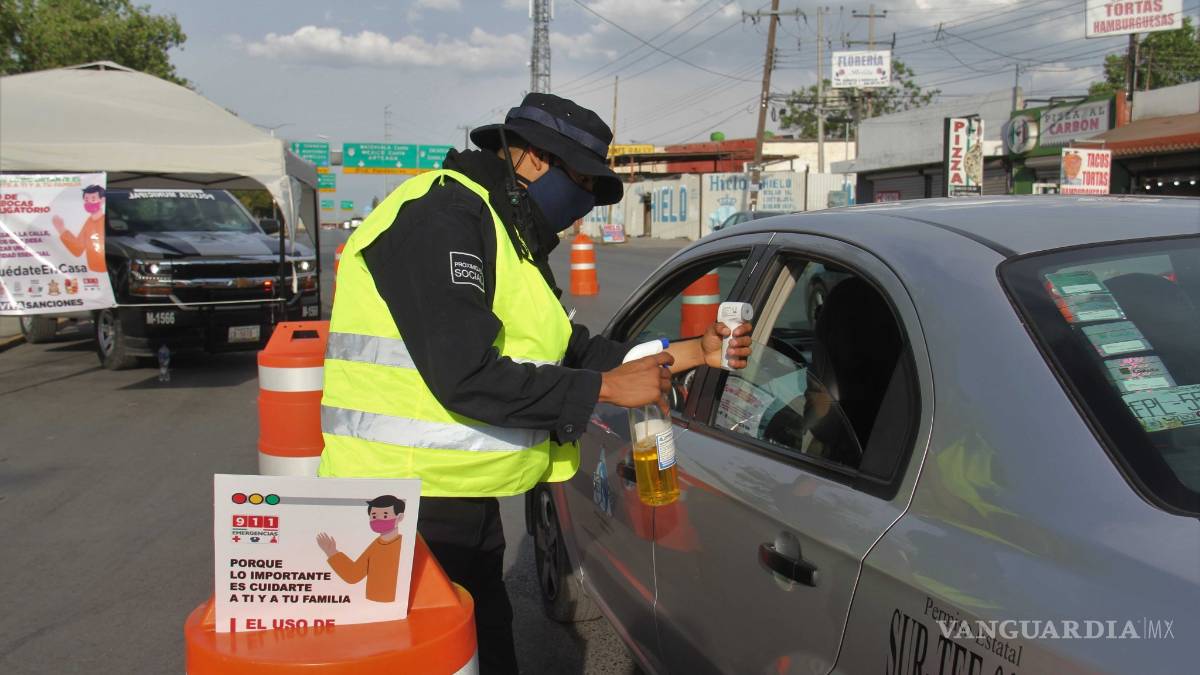 Amonestan a mil 500 en Saltillo por incumplir medidas sanitarias por COVID-19; podrían ser multados si reinciden