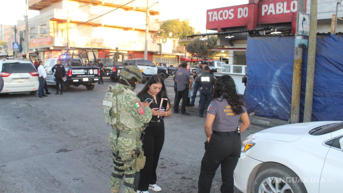 Catean taquería en Saltillo tras homicidio; tres empleados fueron detenidos
