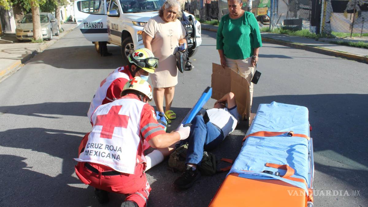 Atropellan a hombre en la Vista Hermosa, en Saltillo