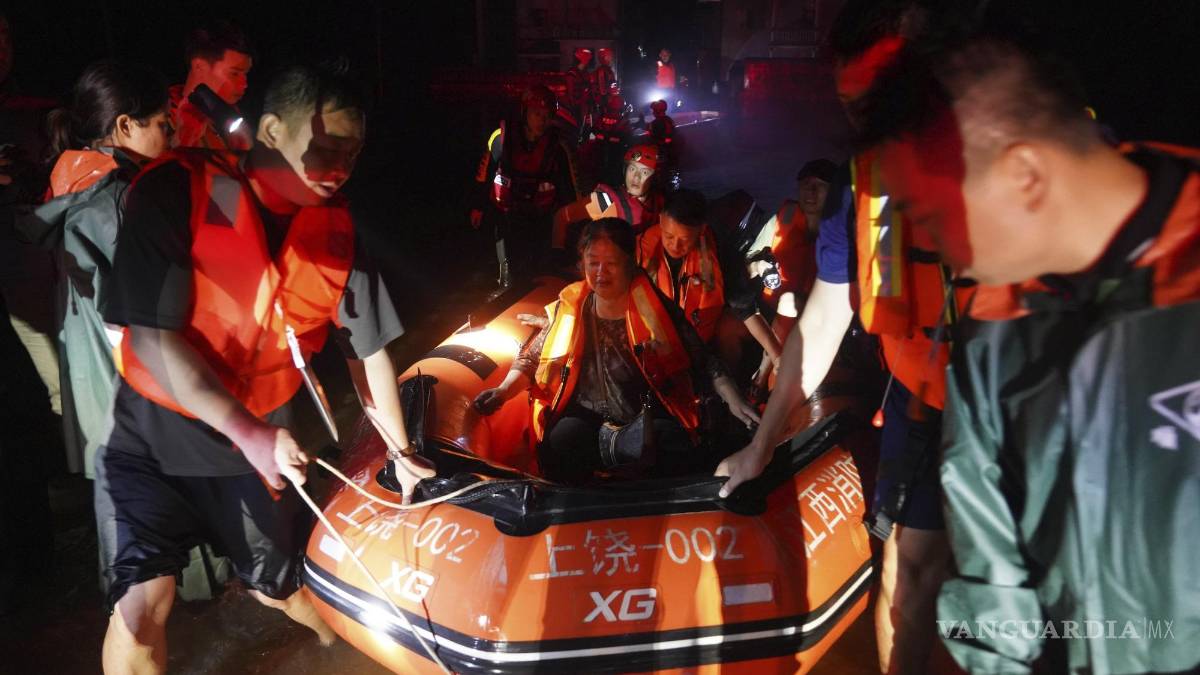 Miles de personas son evacuadas por las Inundaciones en China