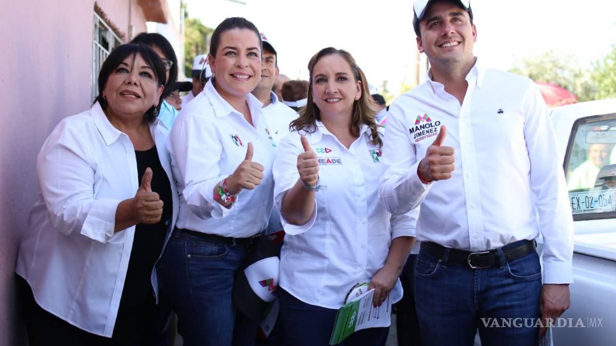 Respalda Ruiz Massieu a candidatos saltillenses