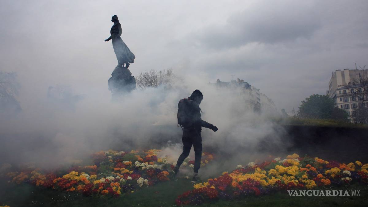 Protestan en Francia contra reformas laborales