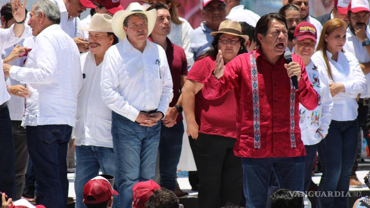 Sheinbaum, Monreal y Adán López miden su músculo presidenciable en Coahuila