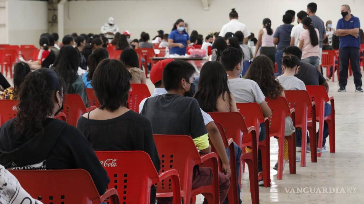 ¡Aprovecha para vacunarte! Todavía hay dosis para menores de 12-14 años en CANACINTRA Saltillo