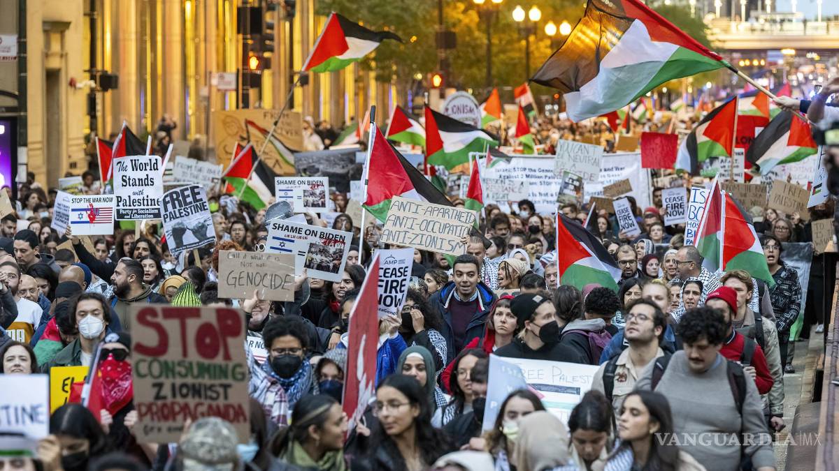 Estas son las imágenes de las protestas en varias ciudades del mundo tras el bombardeo al hospital Al Ahli en Gaza