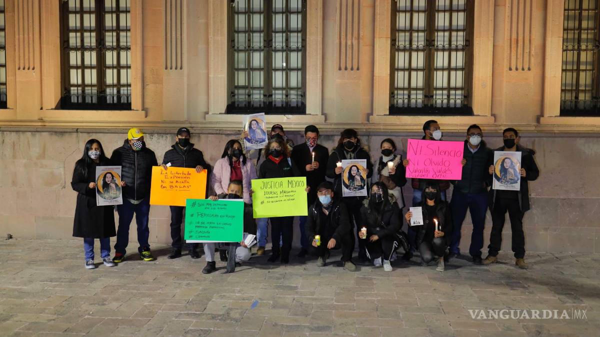 Saltillo: Periodistas se unen a protesta nacional para exigir un alto a los asesinatos y agresiones en contra del gremio