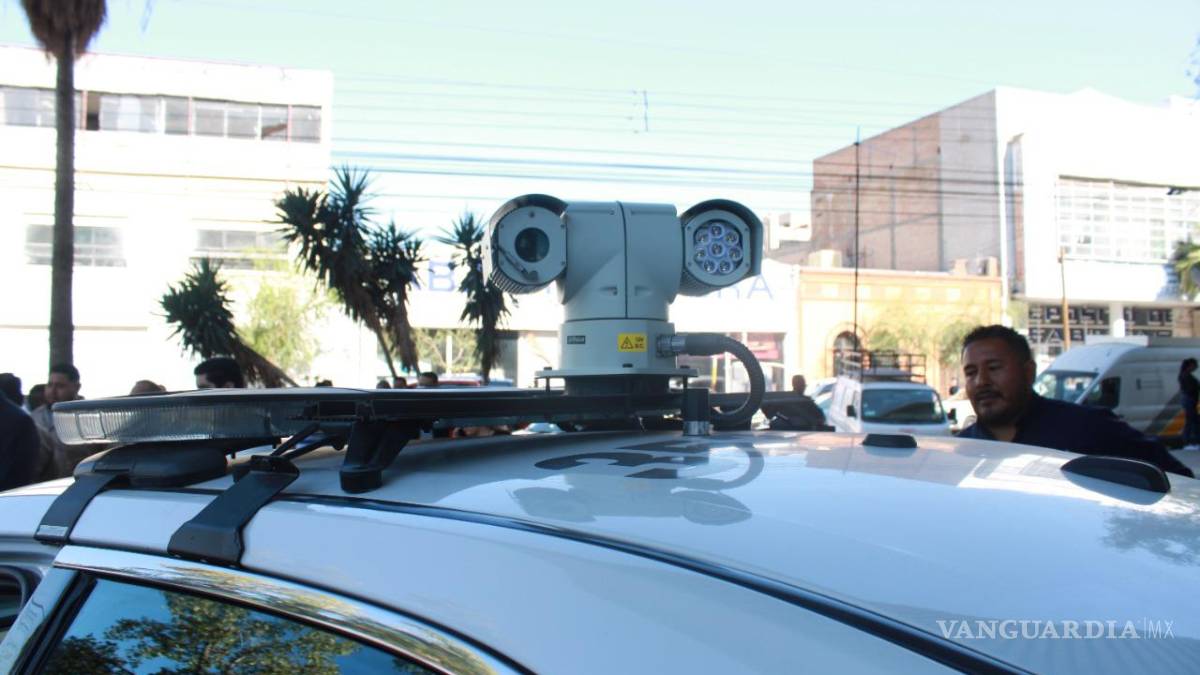 Empieza la instalación de cámaras inteligentes en patrullas de la Policía de Torreón