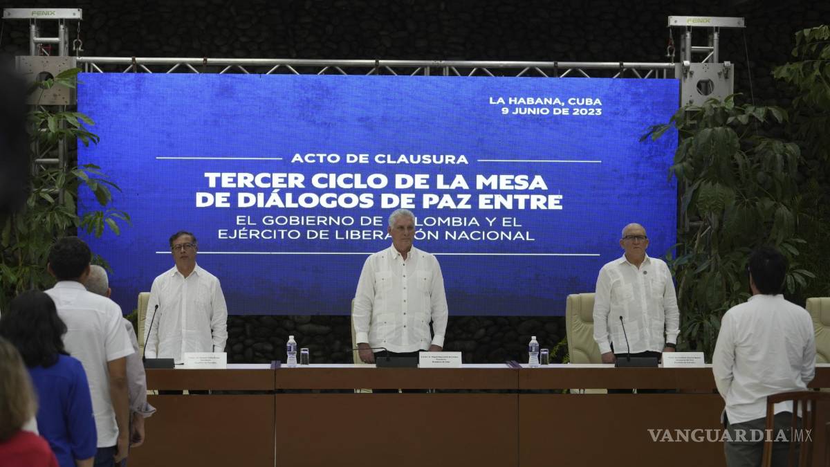Acuerdan Gobierno de Colombia y guerrilla ELN cese al fuego