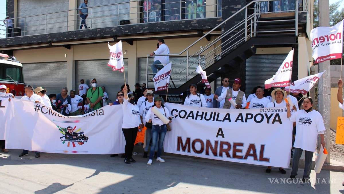 Sheinbaum, Monreal y Adán López miden su músculo presidenciable en Coahuila