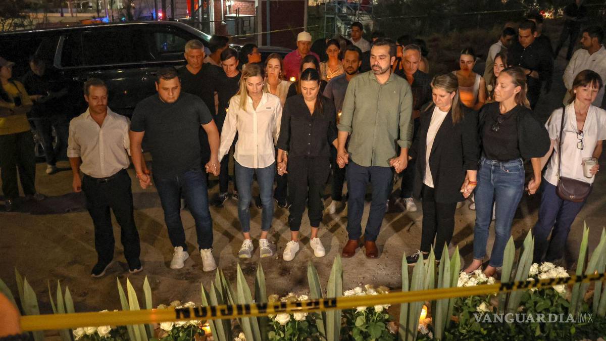 Para honrar a las víctimas, candidatos de Movimiento Ciudadano regresan al sitio de la tragedia