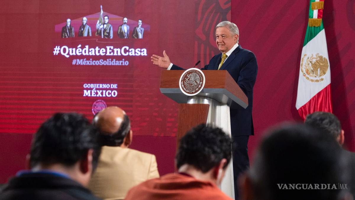 'Nos vino esto como anillo al dedo': AMLO refiere que coronavirus no cambiará propósitos de la 4T