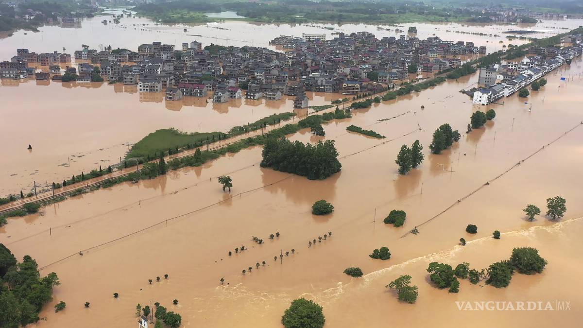 Miles de personas son evacuadas por las Inundaciones en China