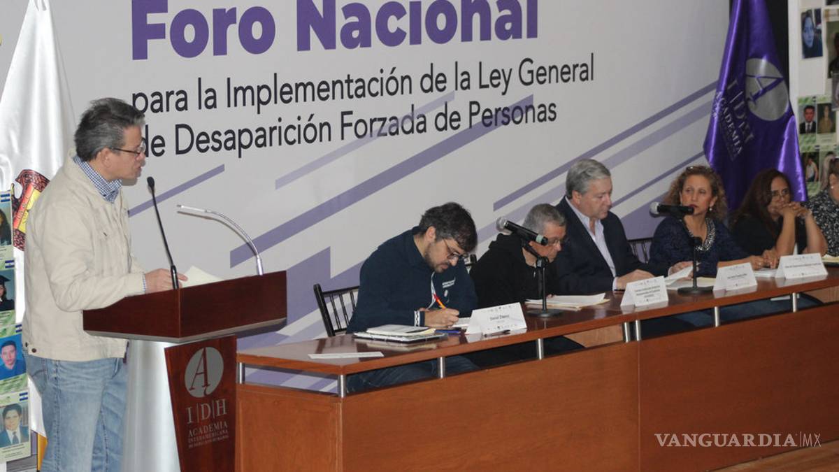 Arranca foro nacional sobre desaparecidos