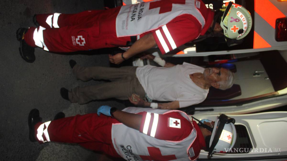 PLEITO DE ANCIANOS DEJA UN LESIONADO