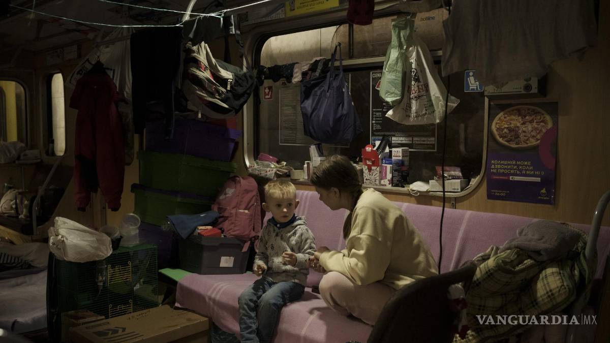 Vagones del metro se convierten en el hogar de ucranianos