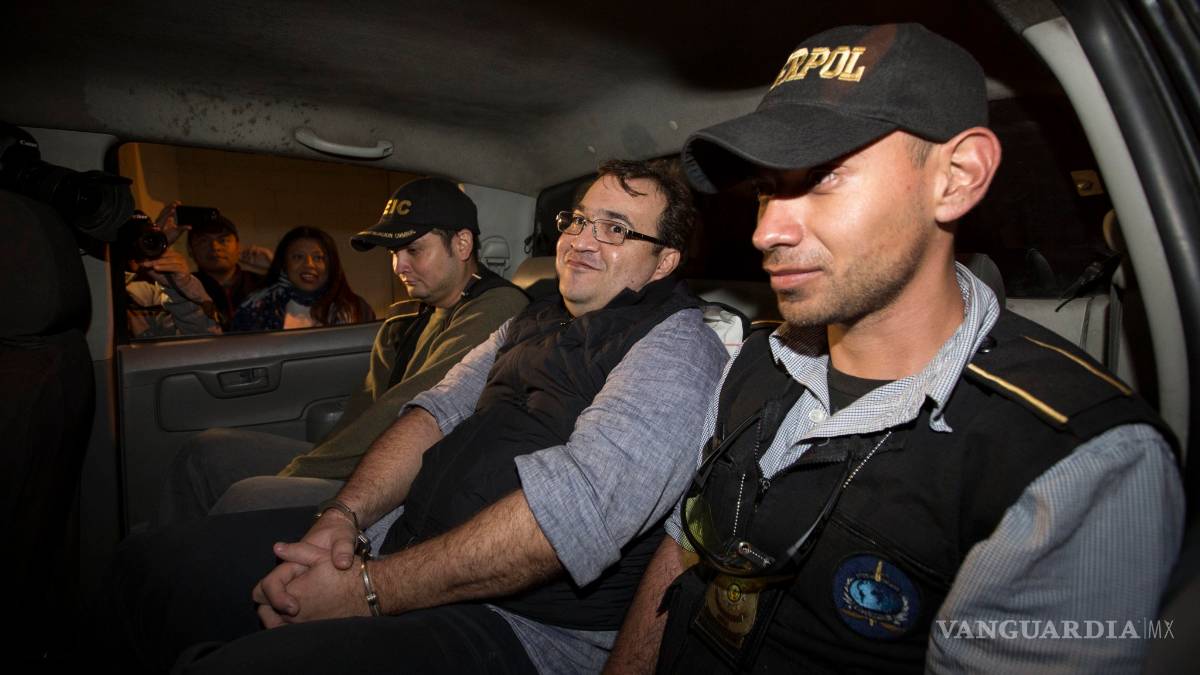 Javier Duarte va a prisión de máxima seguridad en Guatemala