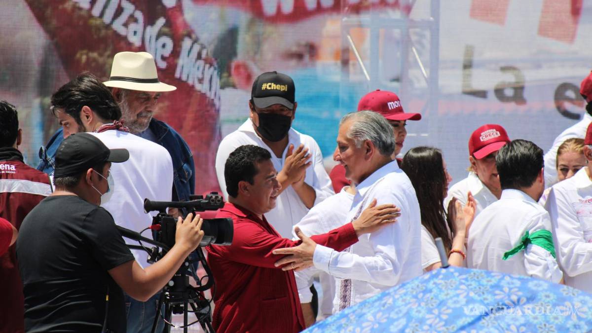 Sheinbaum, Monreal y Adán López miden su músculo presidenciable en Coahuila