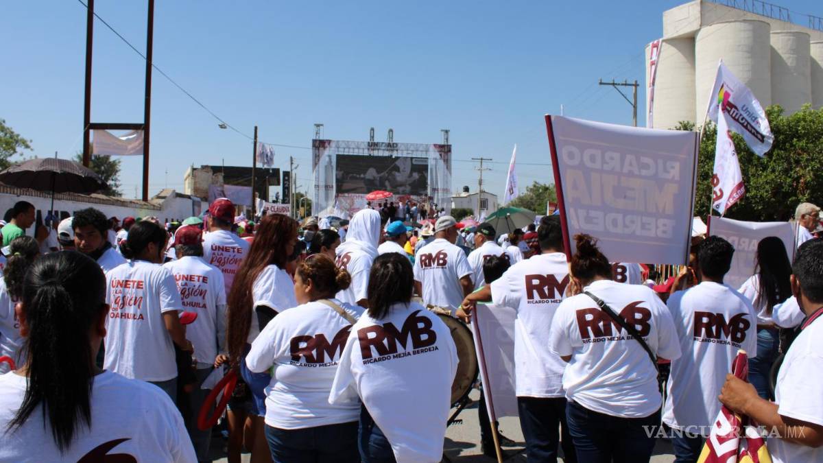 Sheinbaum, Monreal y Adán López miden su músculo presidenciable en Coahuila