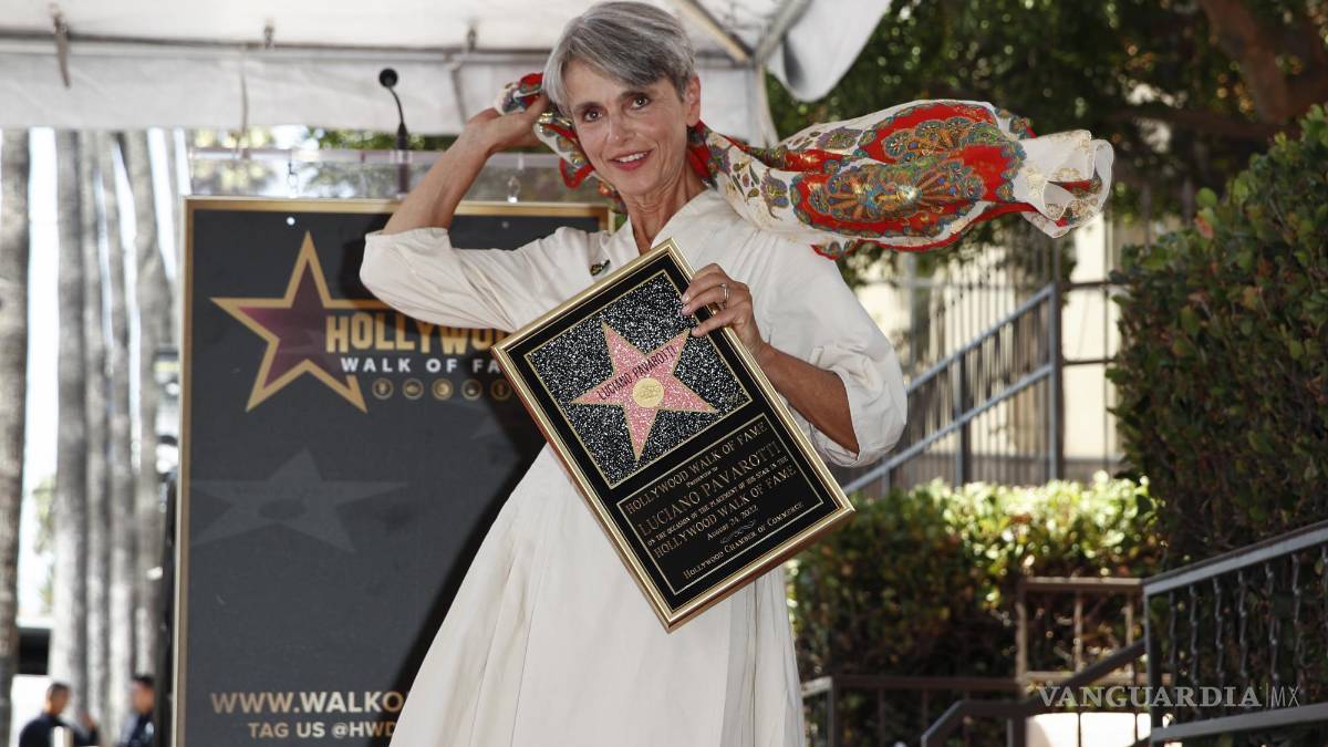 Luciano Pavarotti ya tiene su estrella en el Paseo de la Fama de Hollywood 15 años después de su muerte