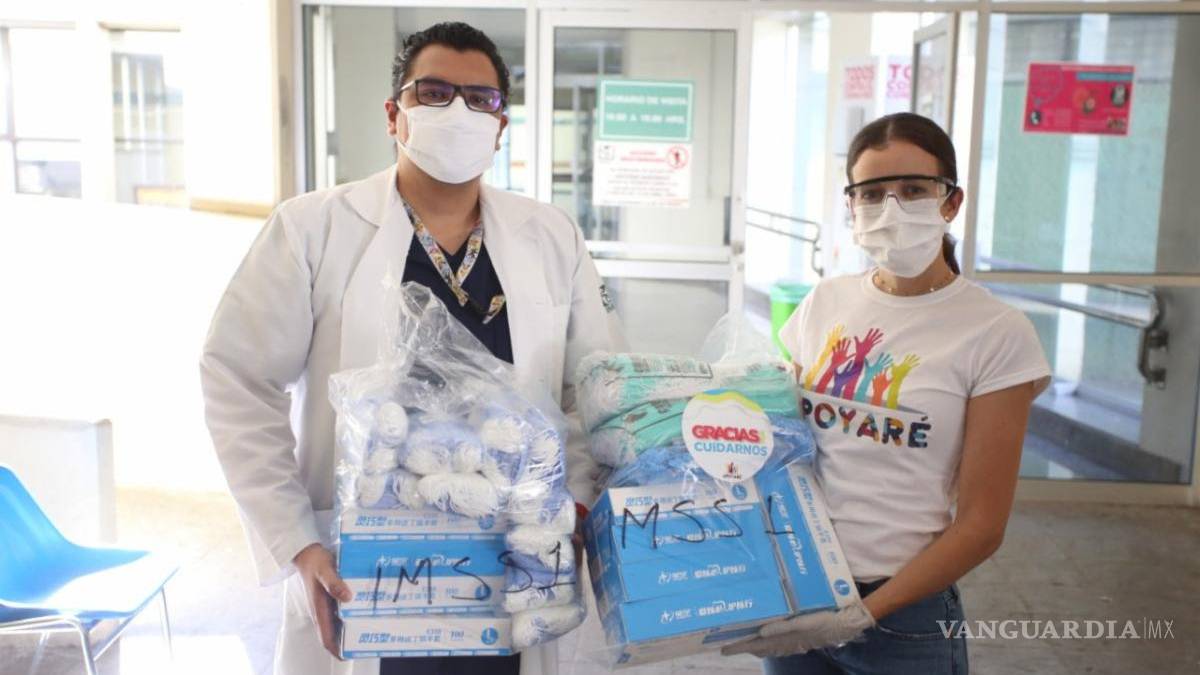 Suman 100 mil artículos de protección donados por Apoyaré