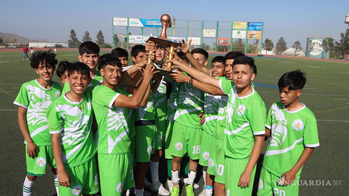 Campeonan en los Juegos Regionales Deportivos de la Educación Media Superior