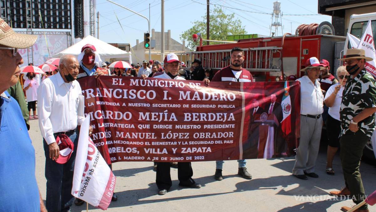 Sheinbaum, Monreal y Adán López miden su músculo presidenciable en Coahuila