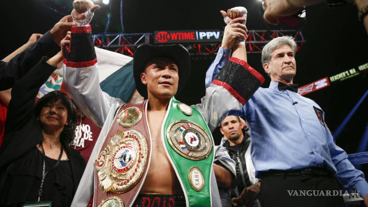 Entregan cinturón de campeón a "Bandido"