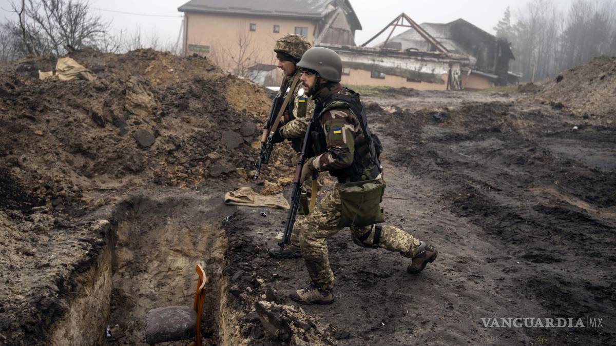 Restos de los combates, un reflejo de la infame guerra en Ucrania