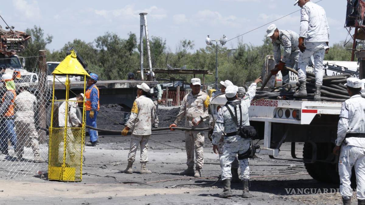 Sabinas: aún no hay condiciones para ingreso de rescatistas a pozos en mina; labores continúan: Miguel Riquelme