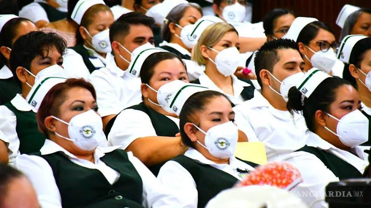 Reconocen autoridades labor de enfermeras de Monclova y Frontera; recuerdan a los caídos por Covid-19