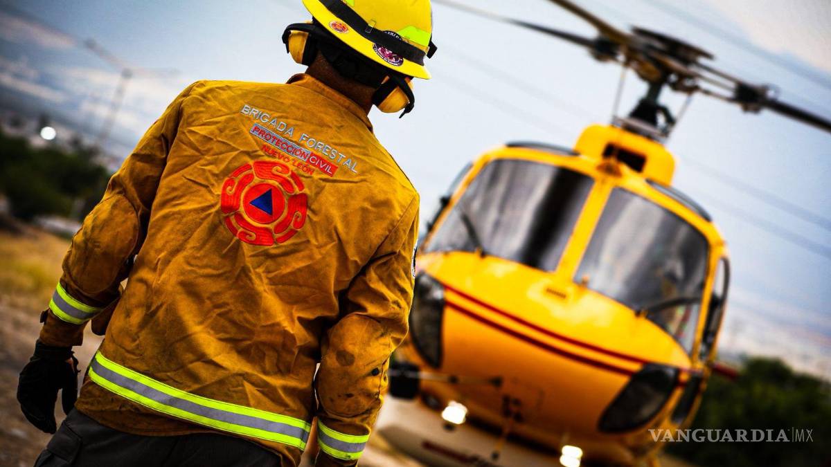 Liquidan incendio del Cerro del Fraile ocasionado por rayo, en Nuevo León