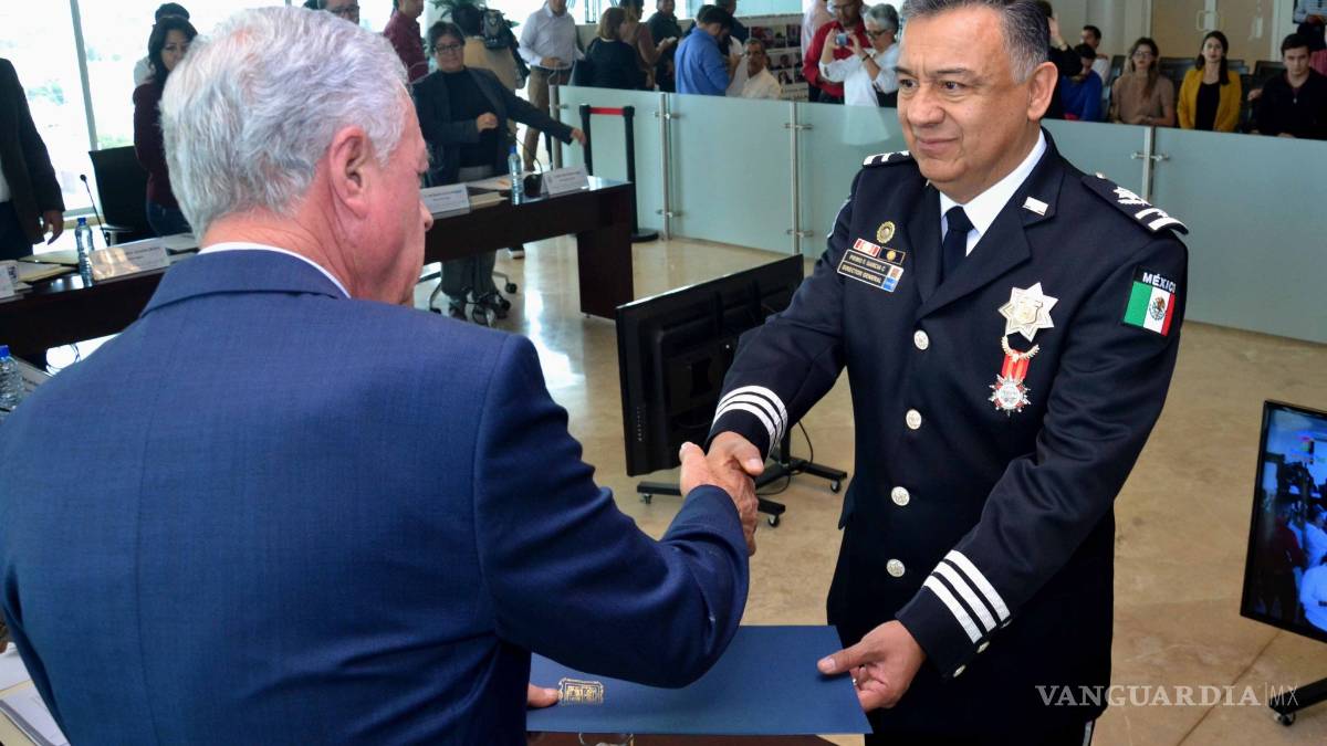 Regresa a la Policía de Torreón el Comisario Primo Francisco García Cervantes