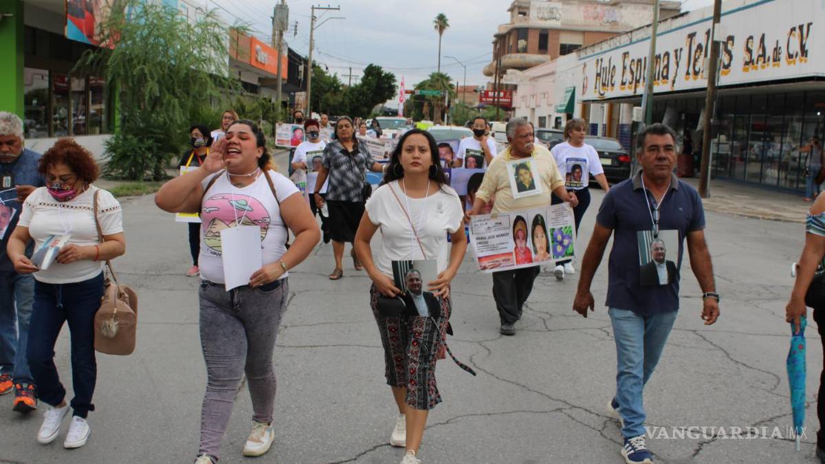 Marchan familiares de personas desaparecidas en Torreón