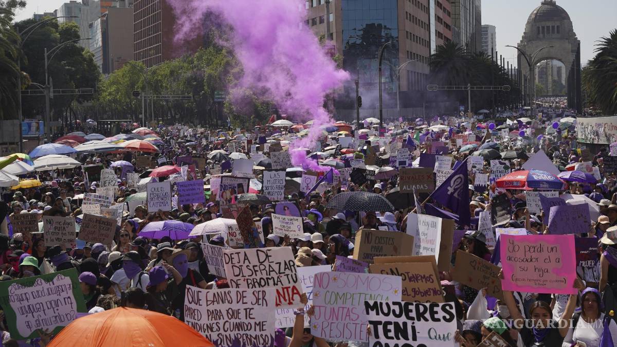 8M: de norte a sur, mexicanas protestan entre violencia y elecciones (fotos)