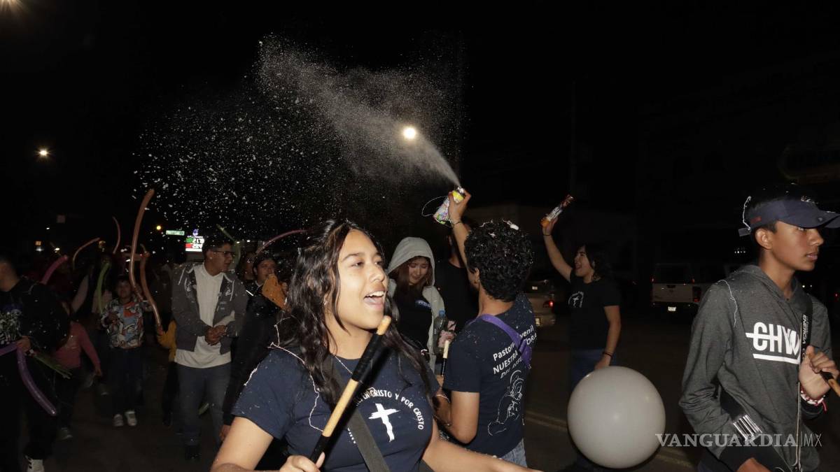 Saltillo: arranca primera peregrinación a la Virgen de Guadalupe