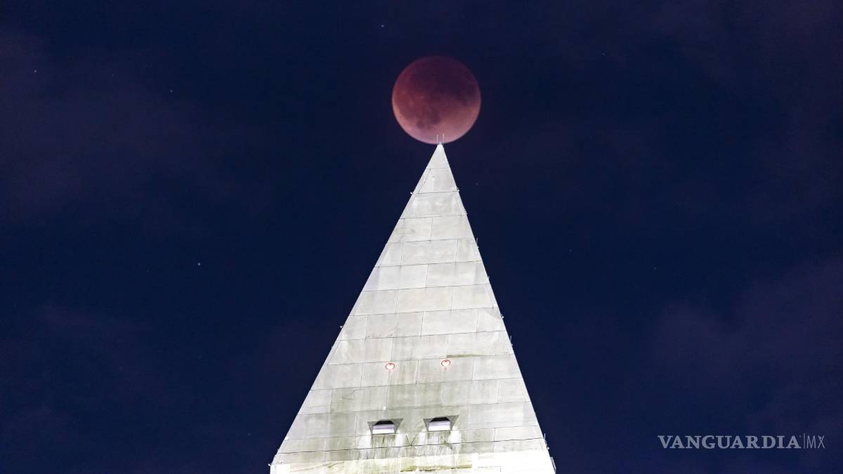 Así se vio el eclipse total de Luna en el mundo, fotografías