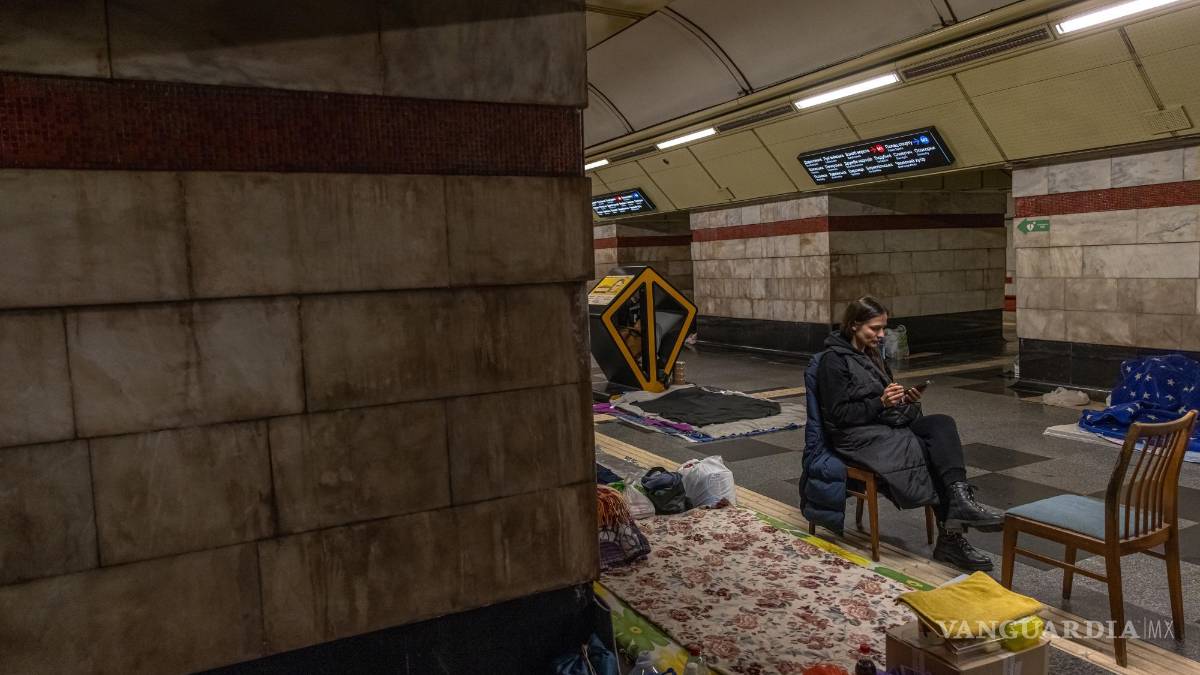 Vagones del metro se convierten en el hogar de ucranianos