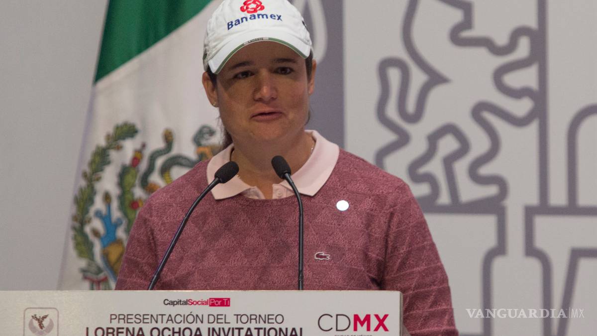 Pide Lorena Ochoa apoyo para golfistas mexicanas rumbo a Juegos de Río