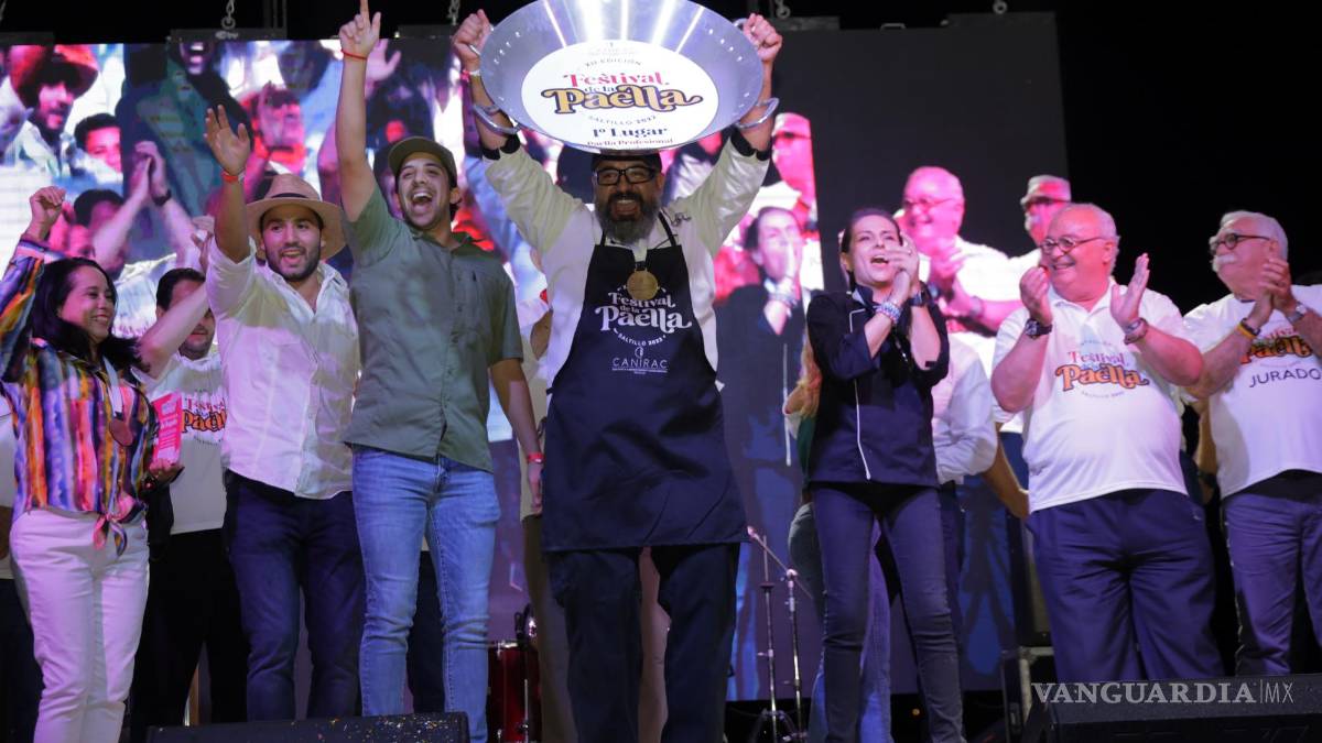 Premian a los ganadores del Festival de la Paella Saltillo 2022