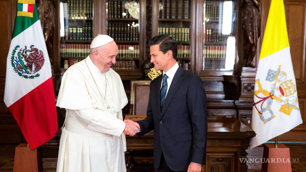 Felicita Peña Nieto al papa Francisco por su cumpleaños