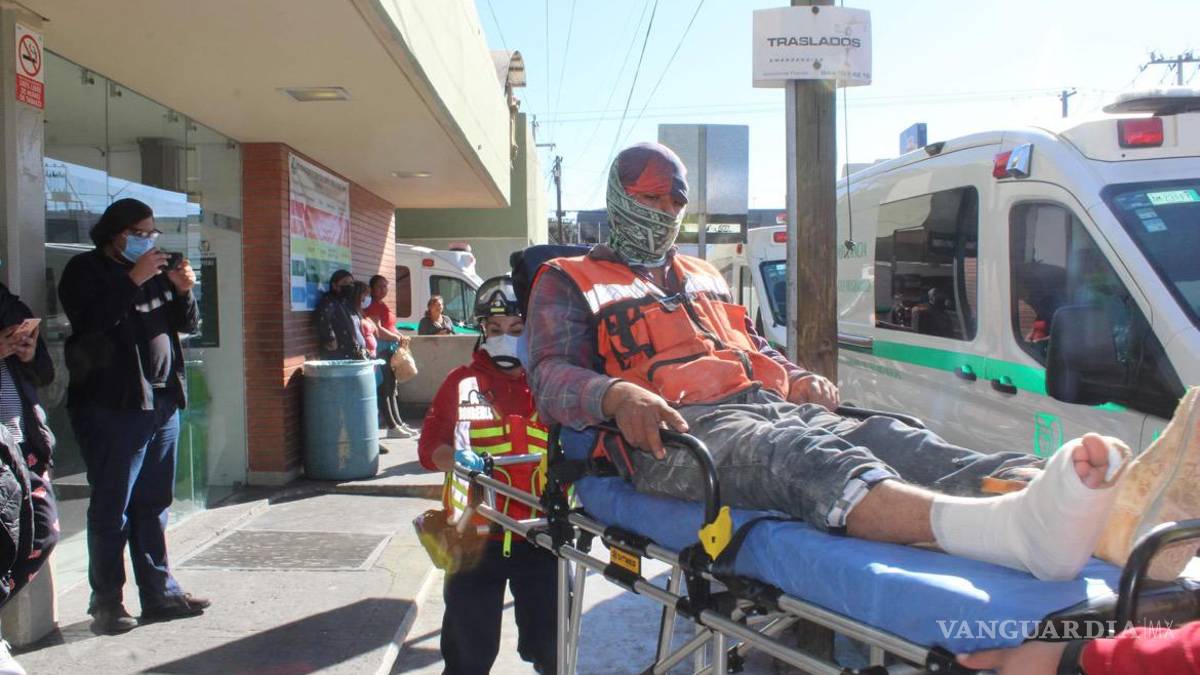 Trabajador fallece al caerle una estructura de metal en un parque industrial de Ramos Arizpe