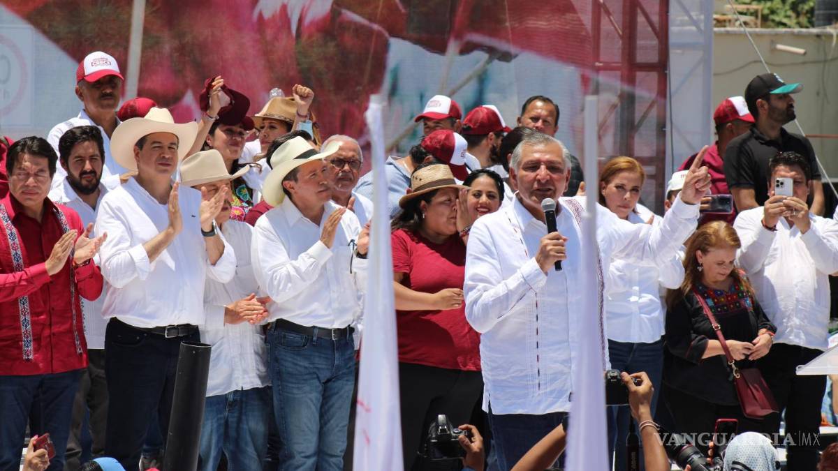 Sheinbaum, Monreal y Adán López miden su músculo presidenciable en Coahuila